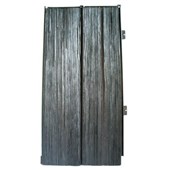 EUREKO DDS II Základní šablona "Drlíkův dřevěný šindel II", černá, dvojitá vodní drážka